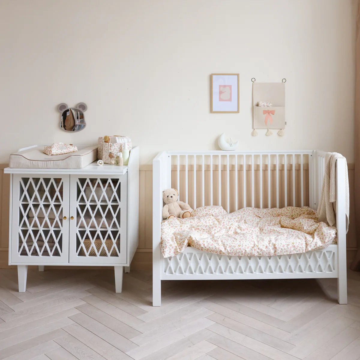 Cam Cam Baby Bettwäsche „Augusta“ – 70x100cm / 40x45cm