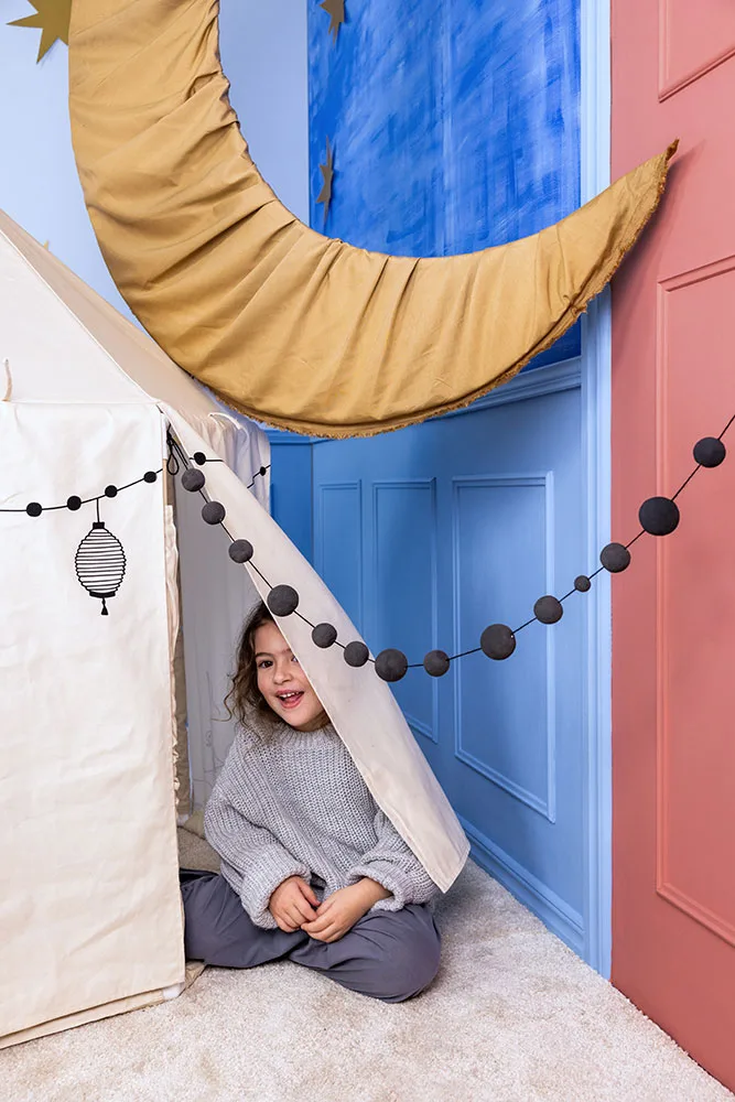 Kids Concept Pavillon Zelt „Mumin“, 107x124cm