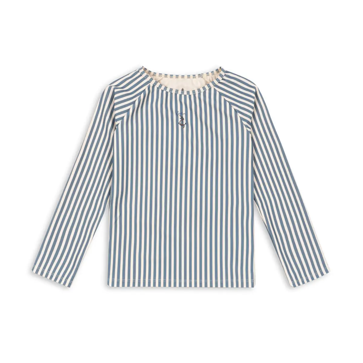 Konges Sløjd Langarm-Schwimm-T-Shirt Aster „Sailor Stripe“