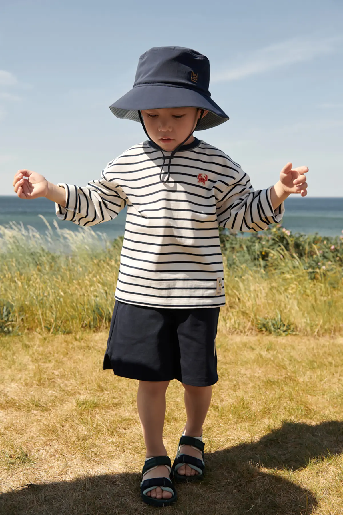 Liewood Sonnen- und Regenhut Seraphina „Classic navy“, 3M-2J – Bild 4
