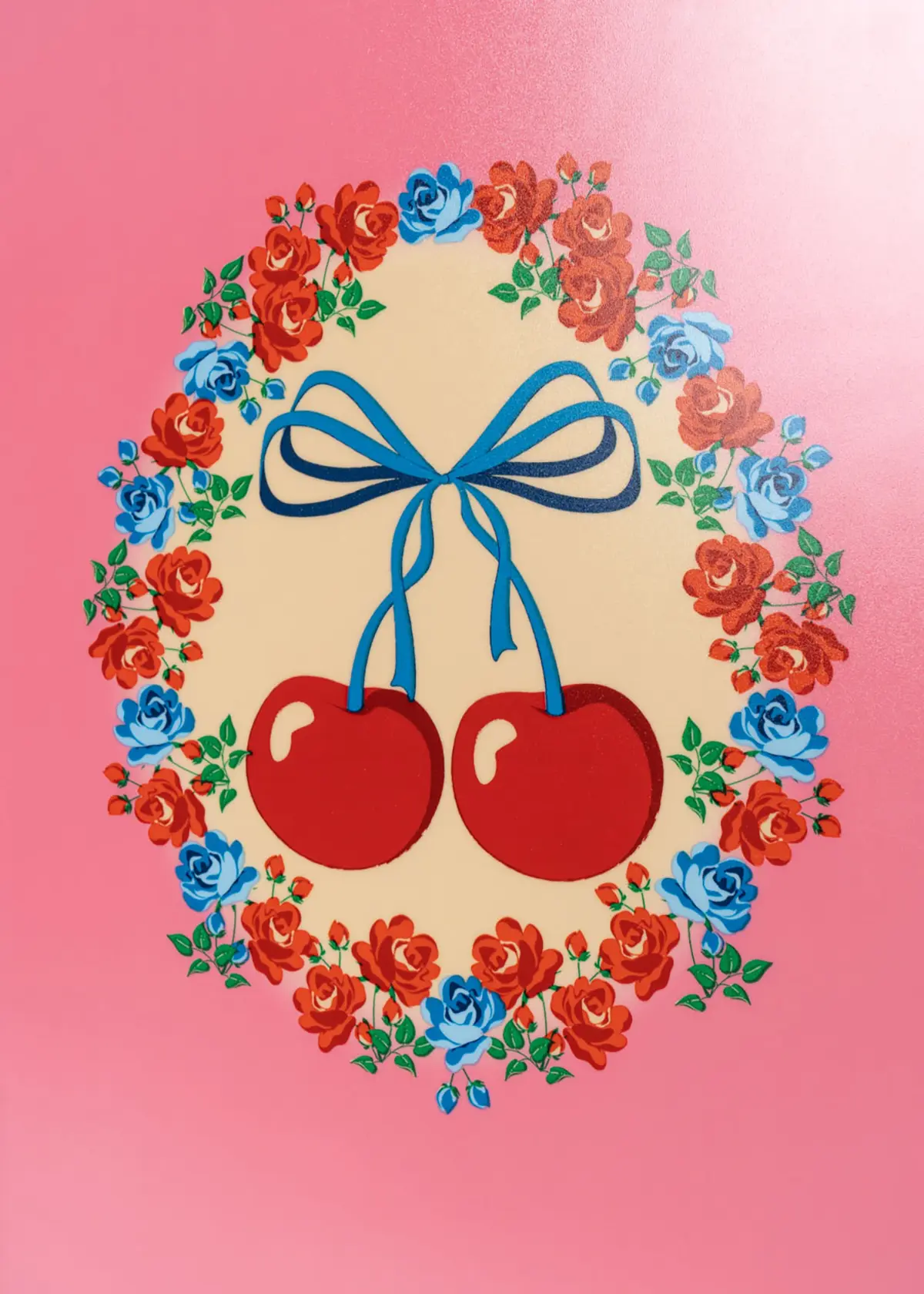 Konges Sløjd Kinder-Handgepäckkoffer „Cherry Bow“, 25L