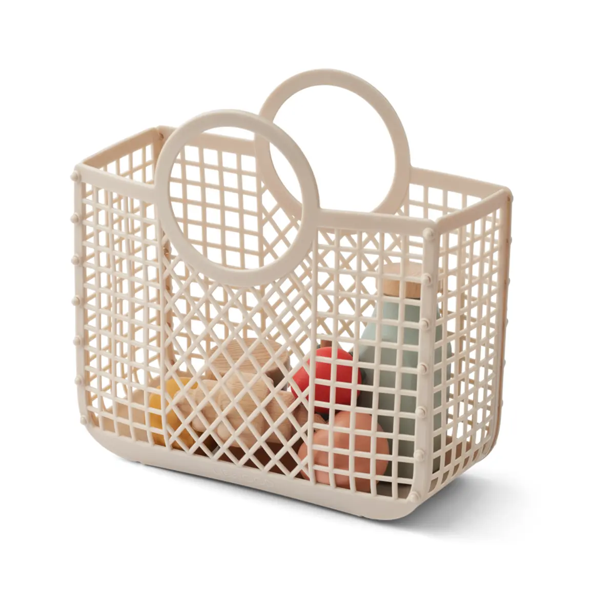 Liewood Holz-Spiellebensmittel-Set Florin „Sandy multi mix“, Buchenholz