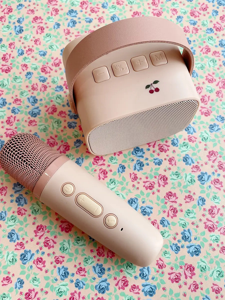 Konges Sløjd Kinder Karaoke Maschine „Cherry“, Bluetooth