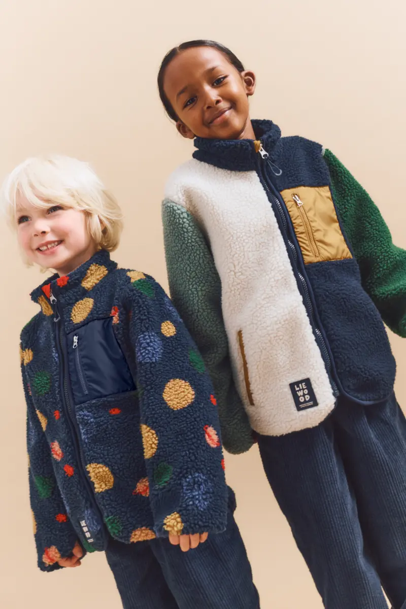 Liewood Nolan Sherpa Jacke für Kinder „Universe / Classic navy“, Gr. 80, 92, 134 – Bild 7