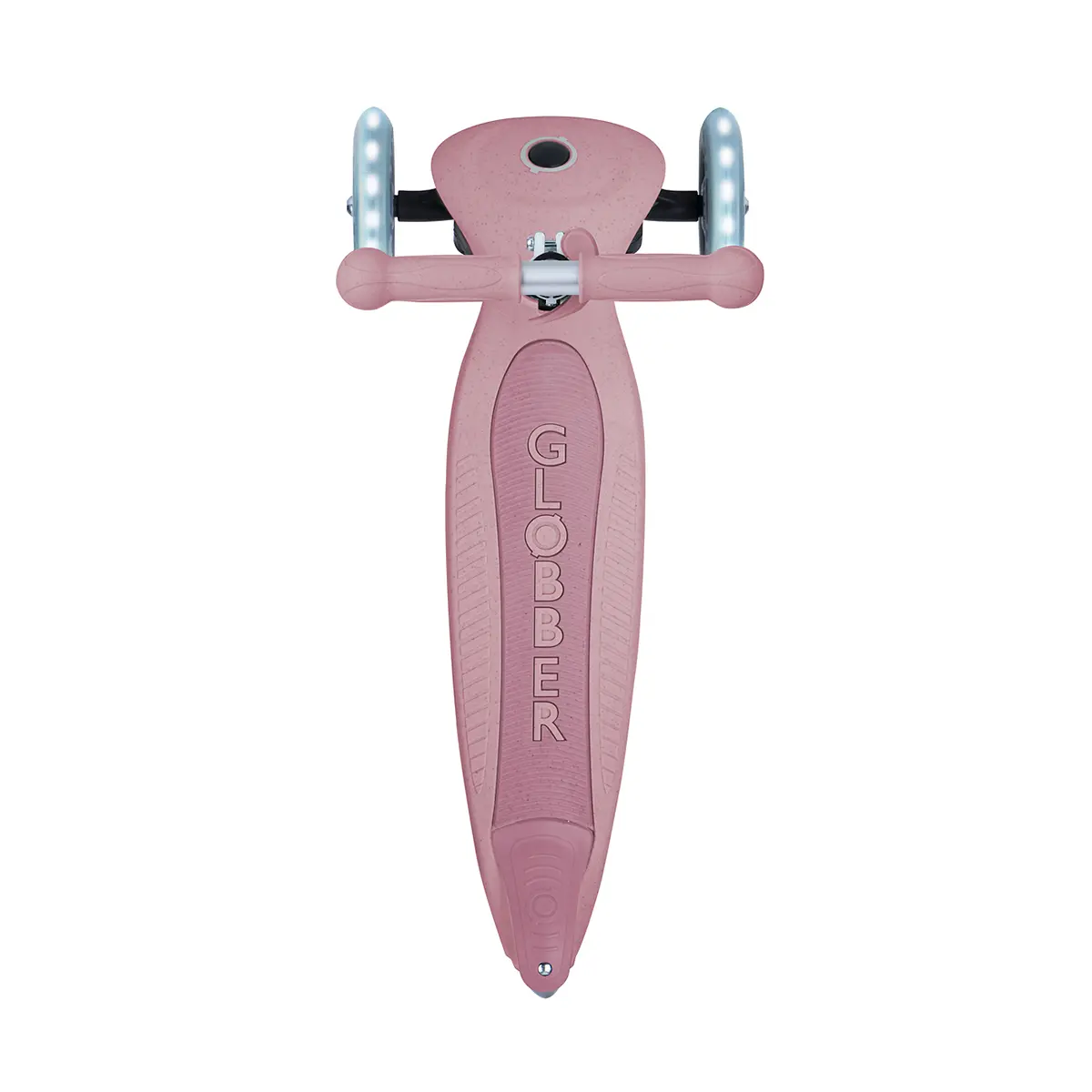 Globber Roller Junior Foldable Lights ECO mit Leuchtrollen – Beere, 2-6 Jahre, Modell 2025