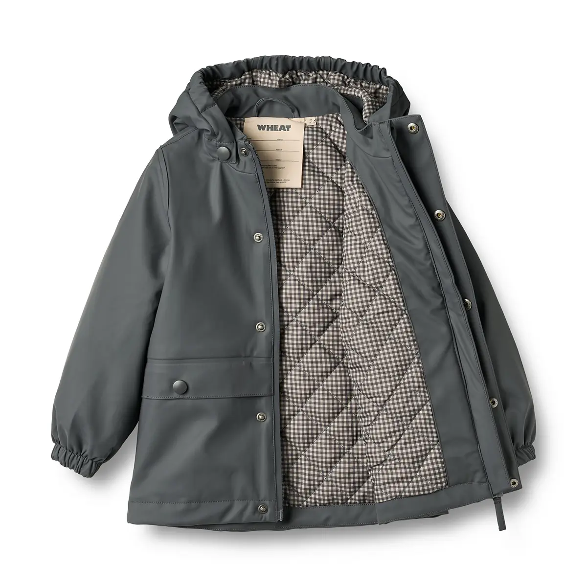 Wheat Thermo-Regenmantel Aju „Greyblue“