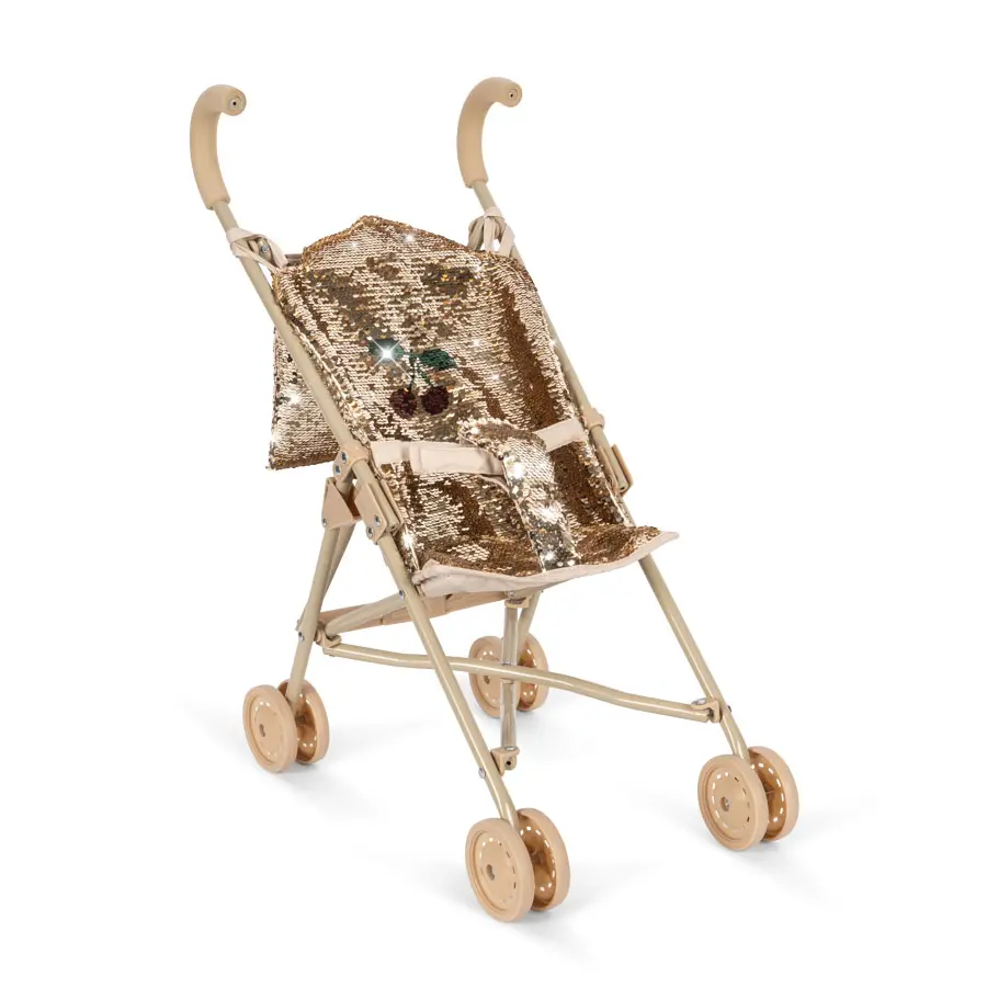 Konges Sløjd Puppen-Buggy „Sparkly Cherry“