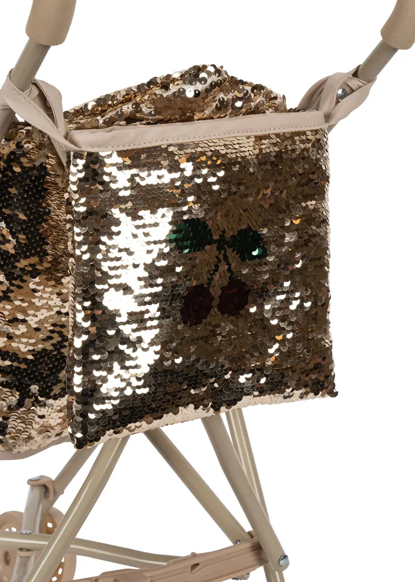 Konges Sløjd Puppen-Buggy „Sparkly Cherry“