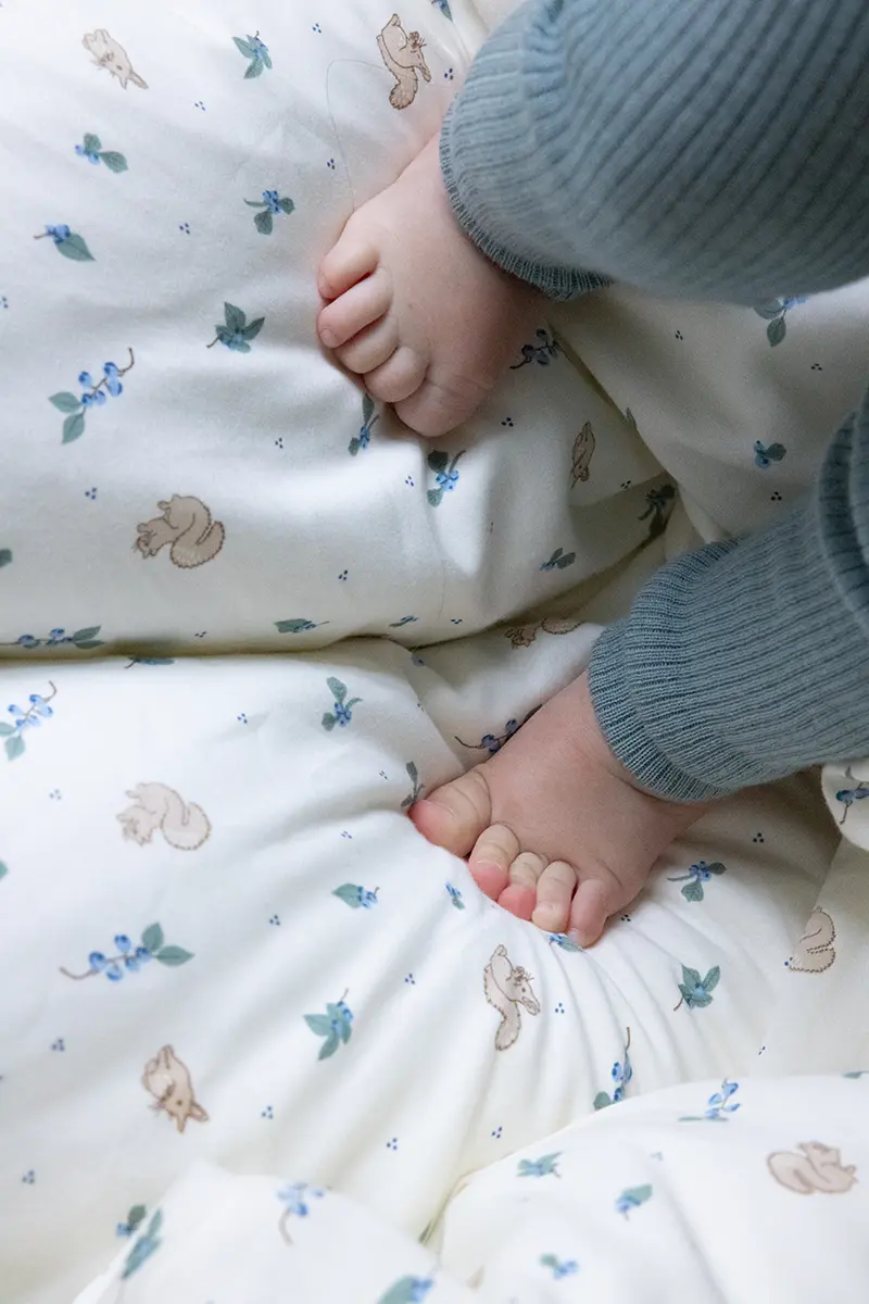 Cam Cam Baby Bettwäsche „Blueberries“ – 70x100cm / 40x45cm