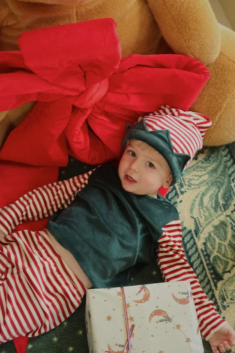 Konges Sløjd Kinderkostüm-Set „Weihnachtself“
