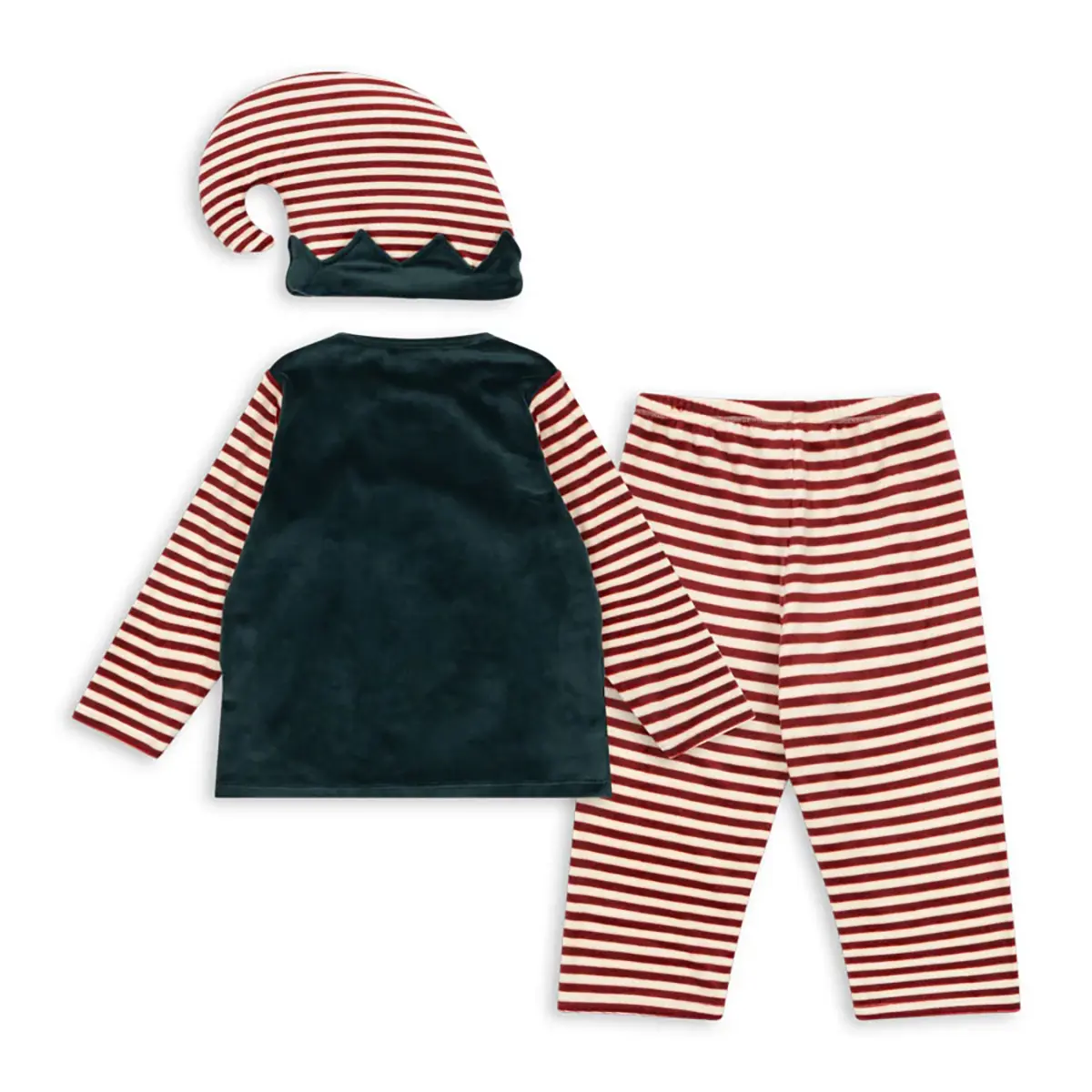 Konges Sløjd Kinderkostüm-Set „Weihnachtself“