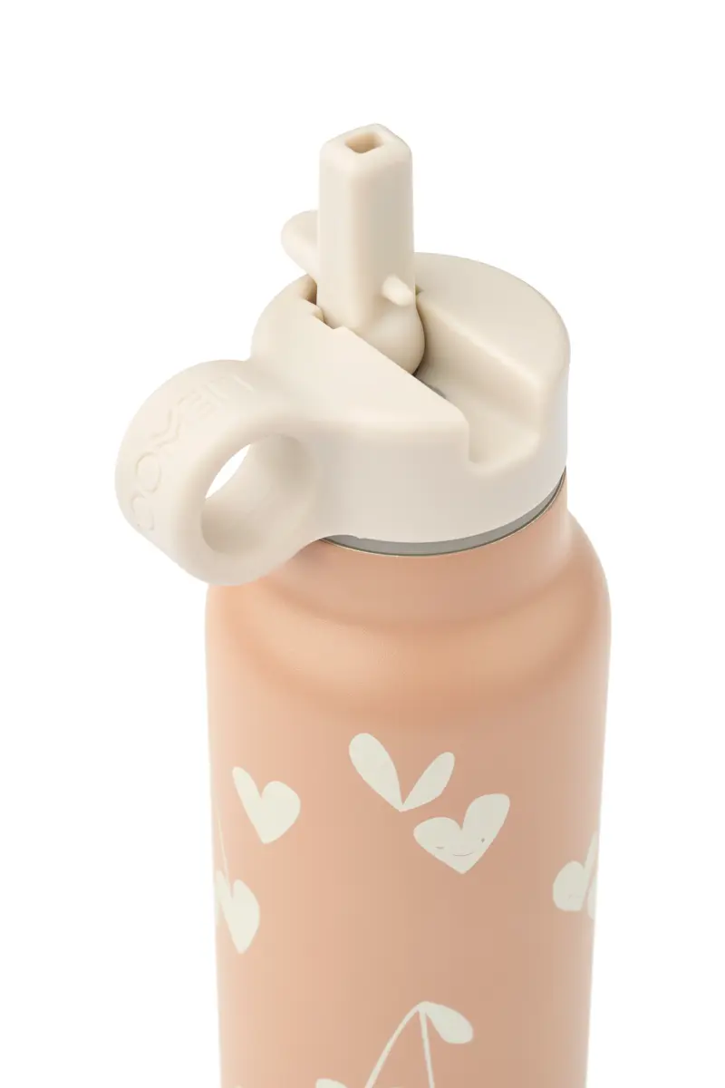 Liewood Falk Edelstahl Trinkflasche „Sweethearts / Pale tuscany" 350ml, Medium