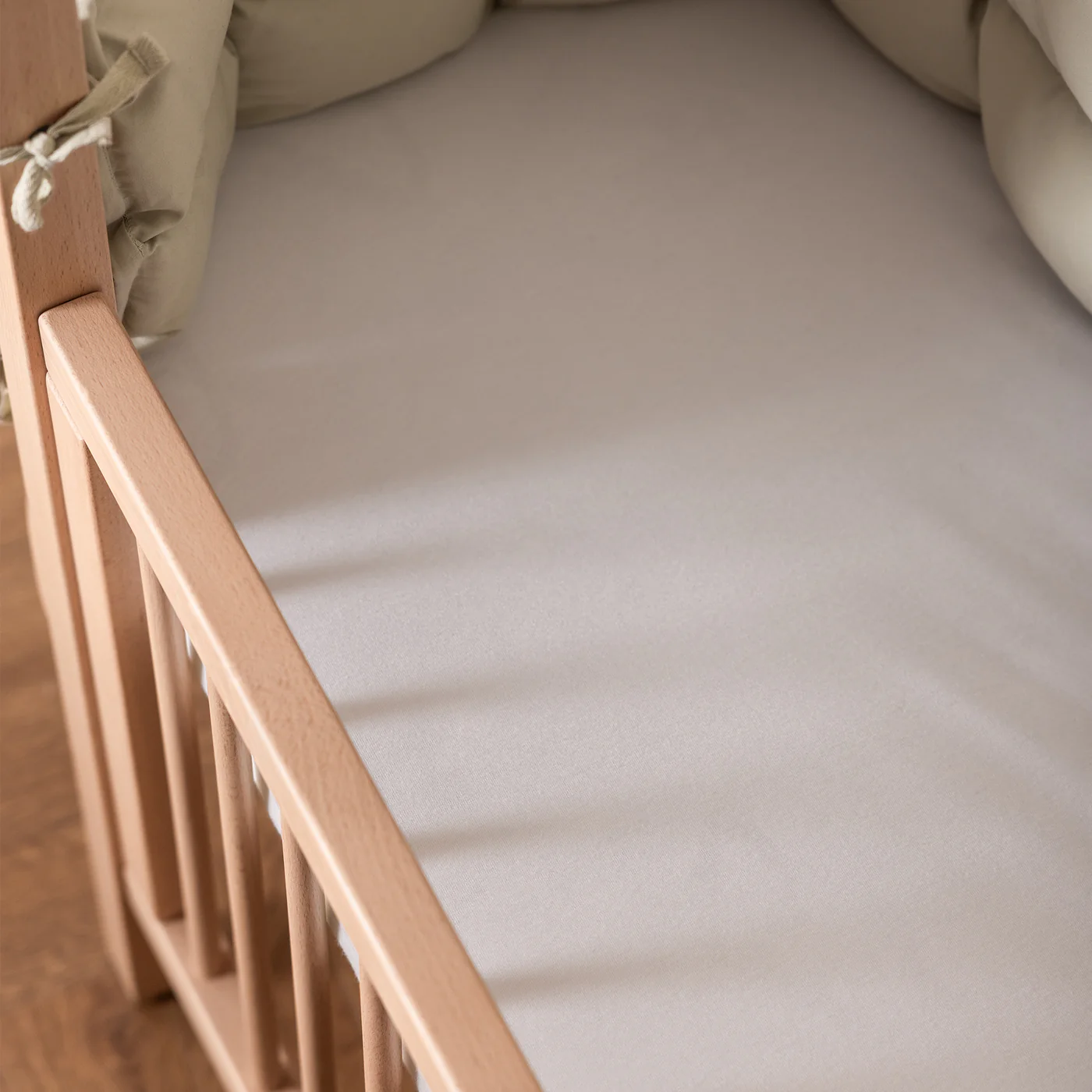 Sebra Bettnässe-Bezug für Beistellbett, weiß, 40x85cm