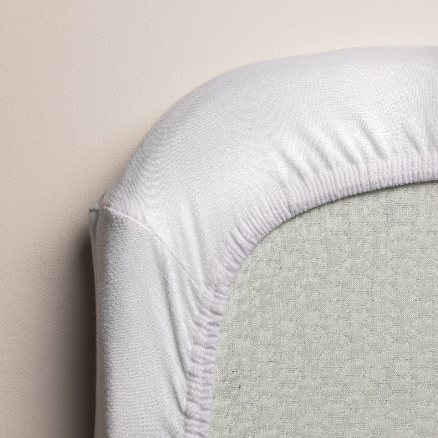 Sebra Bettnässe-Bezug für Beistellbett, weiß, 40x85cm