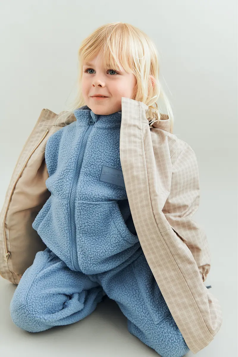 Wheat Fleecehosen Suun „Faded denim“