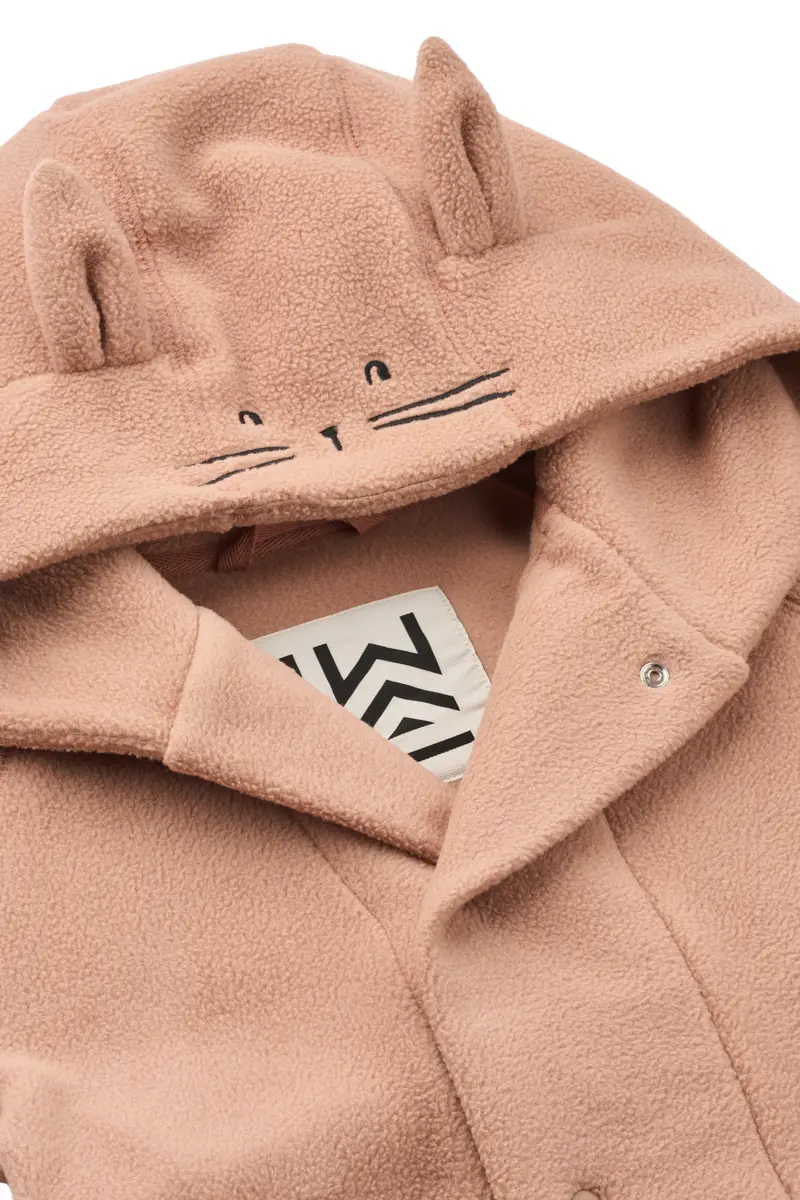 Liewood Minik Rabbit Fleece-Bademantel „Pale tuscany“