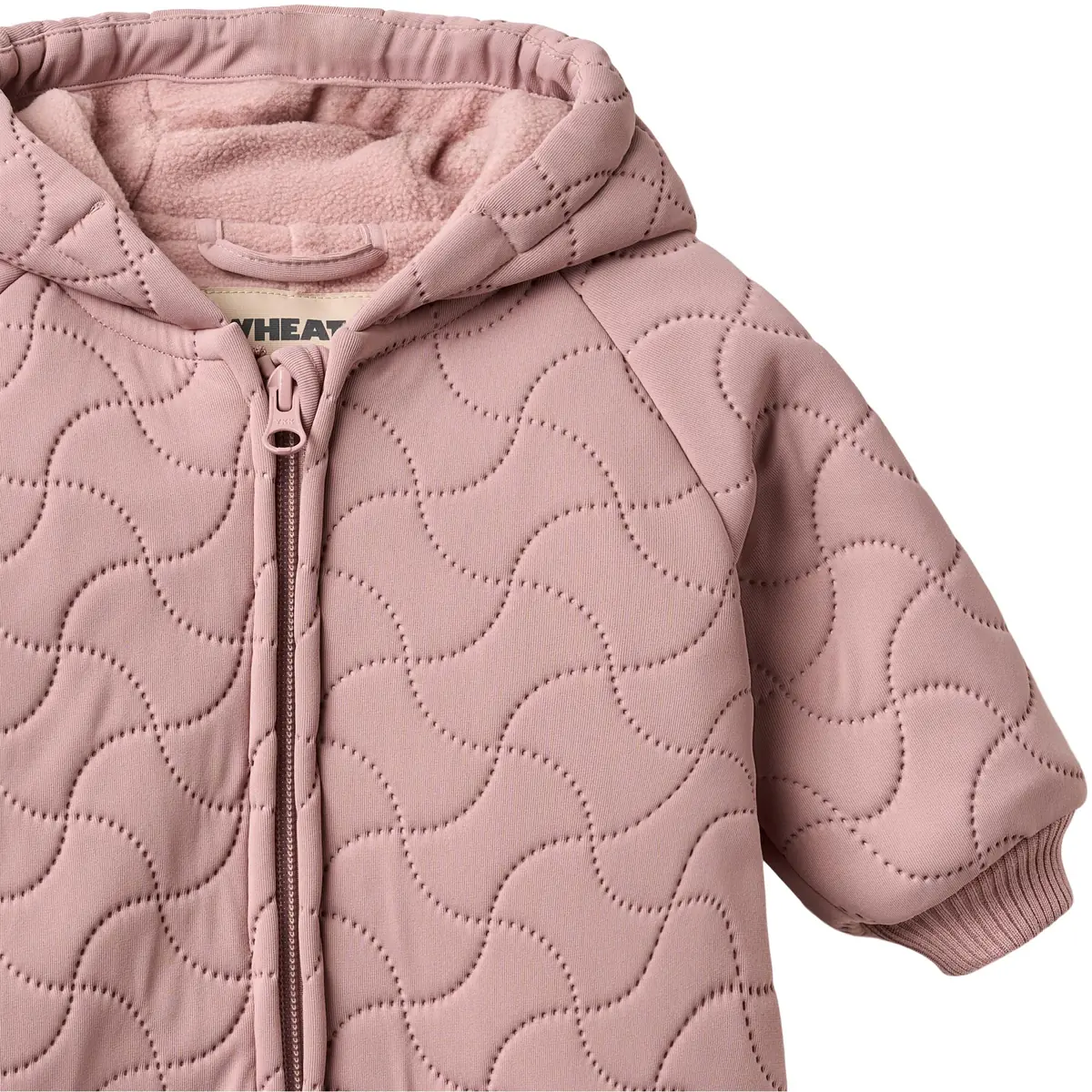 Wheat Baby-Thermoanzug Cuddle „Warm Rose“
