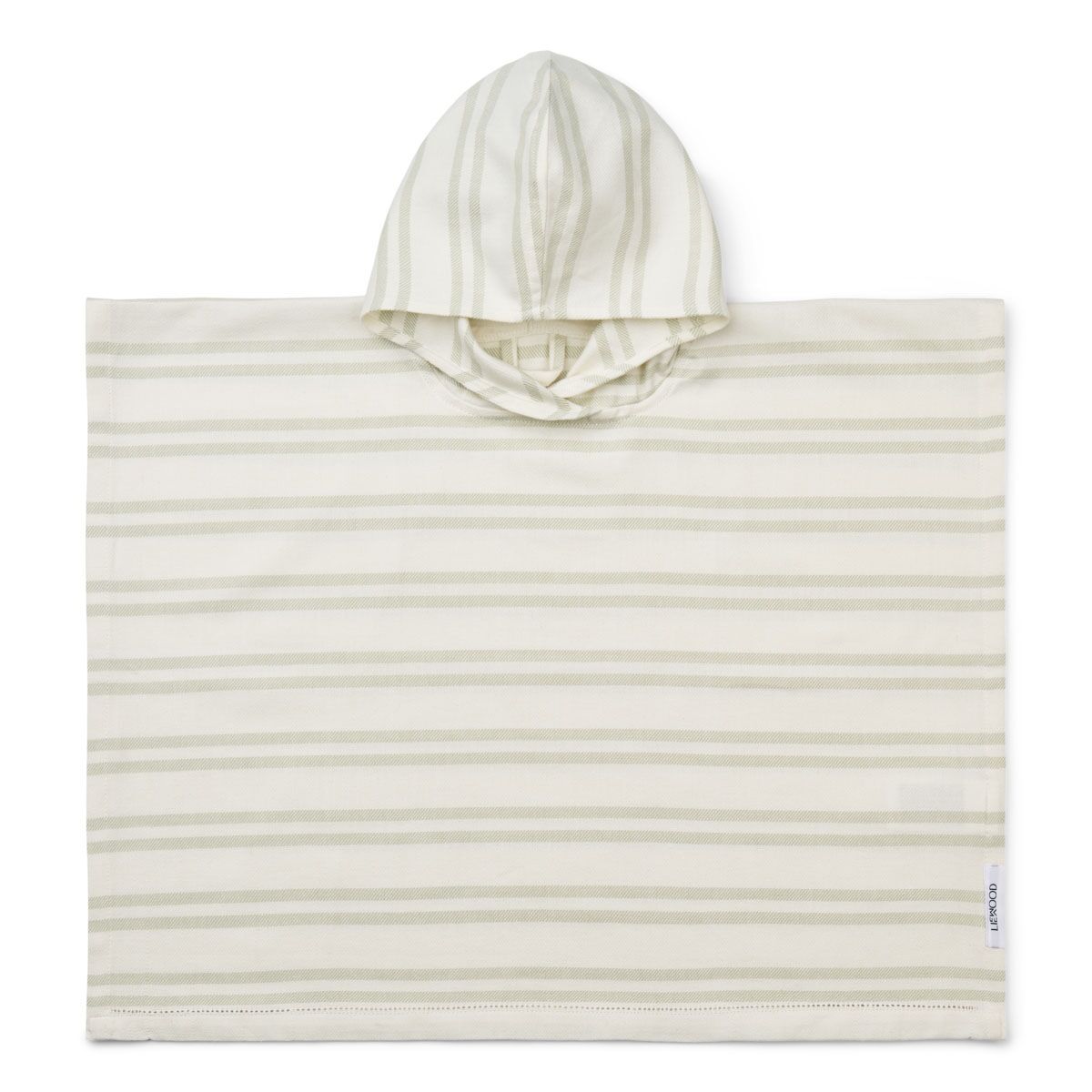 Liewood Roomie Badeponcho „Creme de la creme / Dusty mint“,  Gr. 80-140