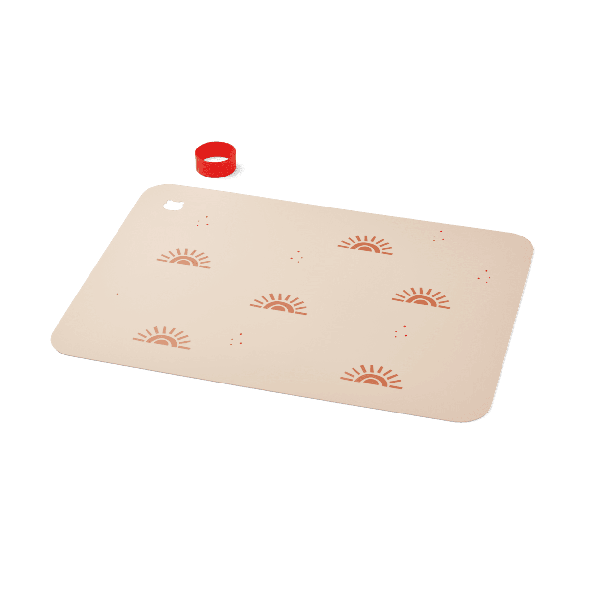 Liewood Jude Silikon-Tischset „Sunset / apple blossom mix“, 42x30cm