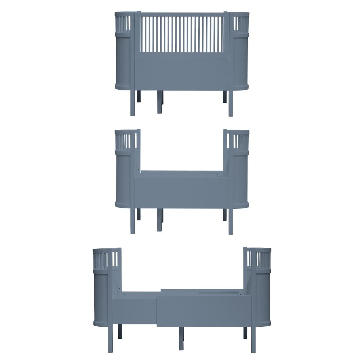 Sebra Bett Forest Lake Blue, Babybett & Juniorbett 2001314 - 02