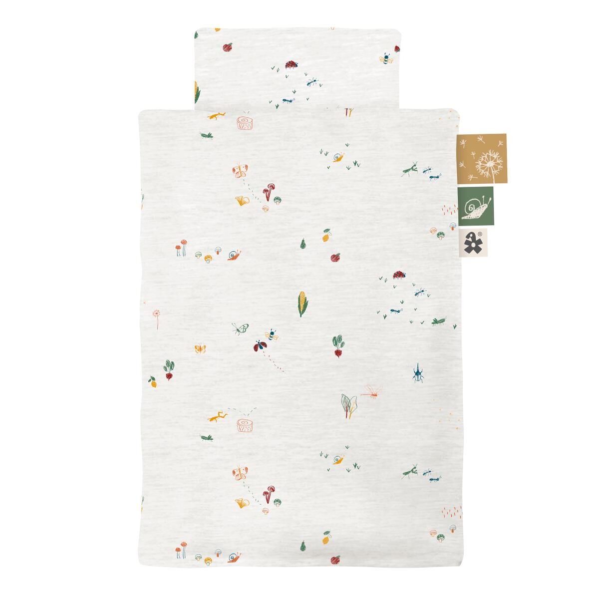 Sebra Jersey-Bettwäsche Baby Garden 01