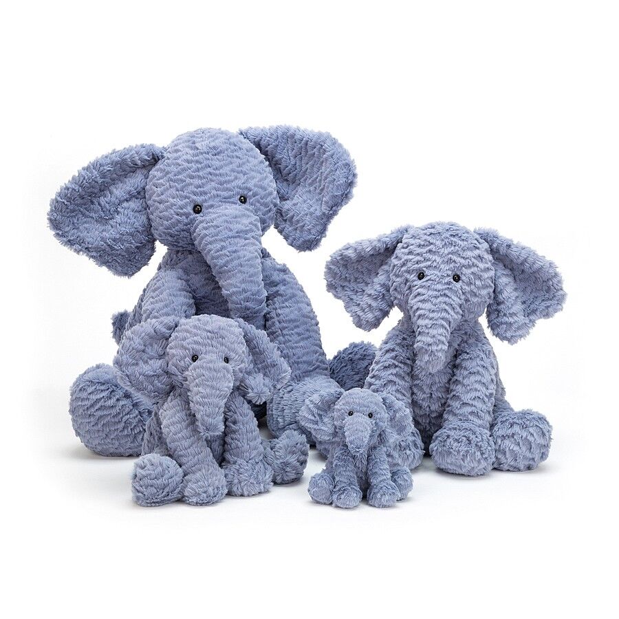 Jellycat Kuscheltier Fuddlewuddle Elephant in 4 Größen