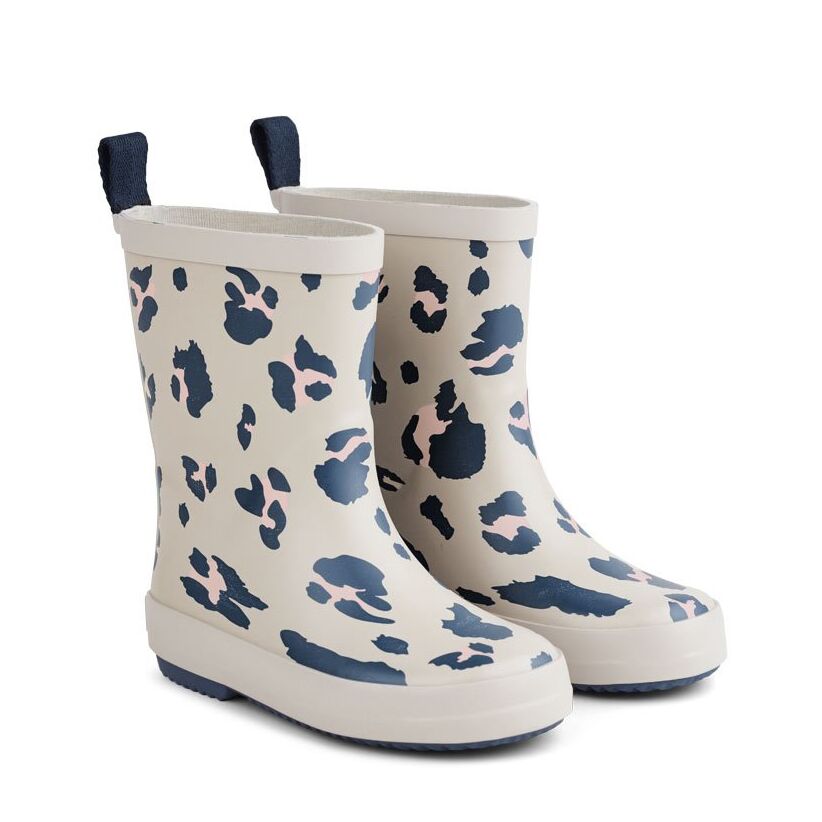 Liewood Rio Regenstiefel „Leo ecru“, Gr. 22-35