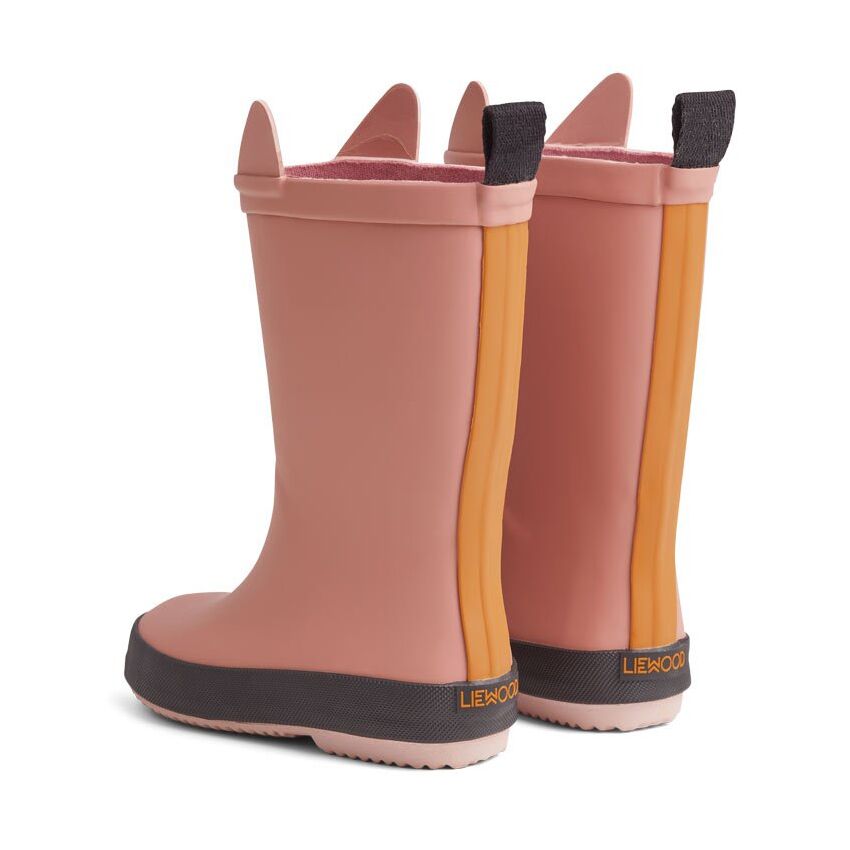 Liewood Rio Regenstiefel „Rabbit dark rose“ Rückseite