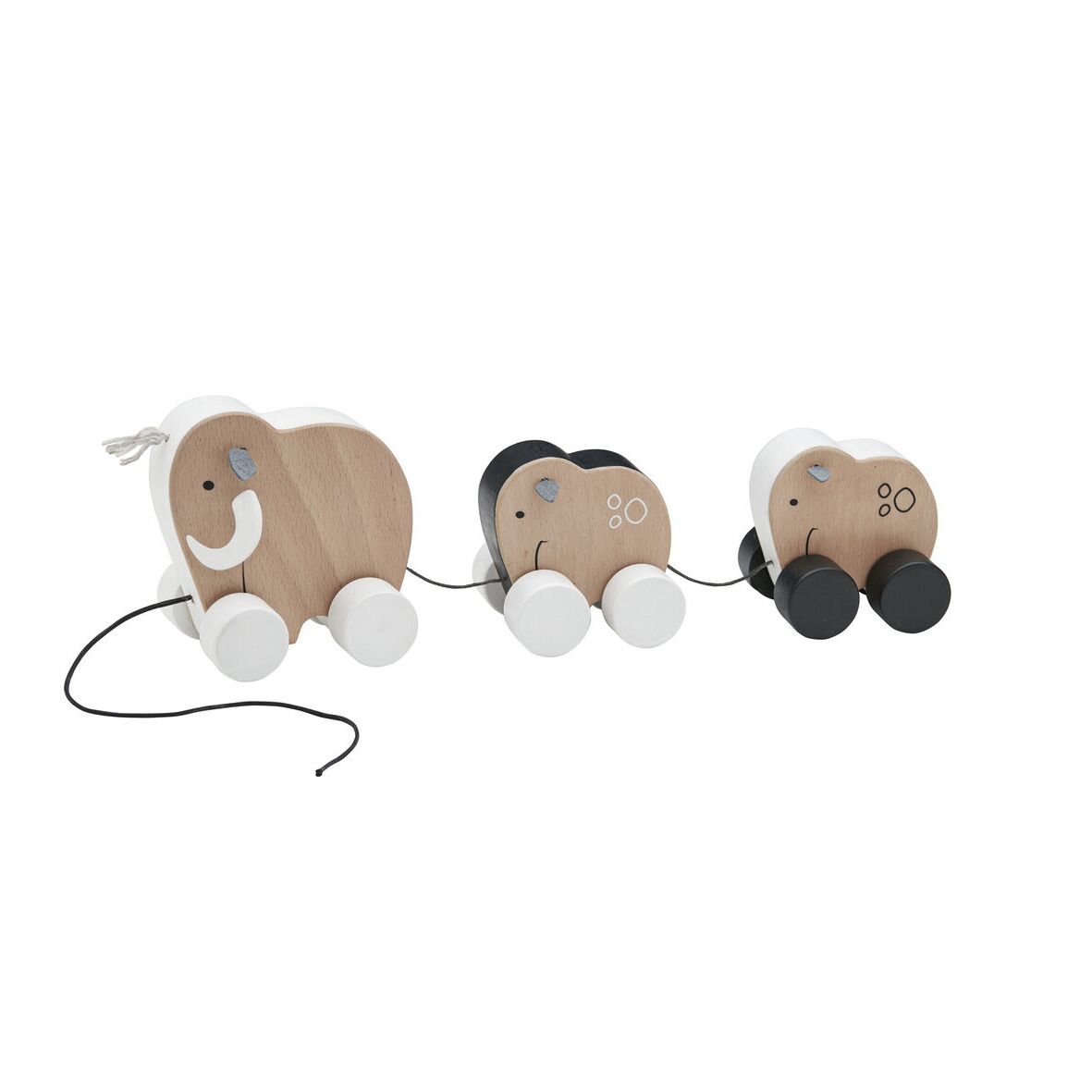 Kids Concept Nachziehtiere Mammutfamilie Neo