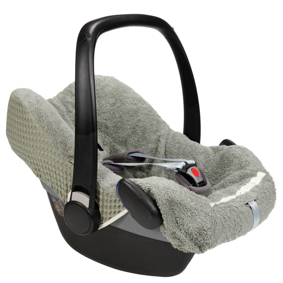 koeka Babyschalenbezug 0+ 3 Punkte Antwerp „shadow green“