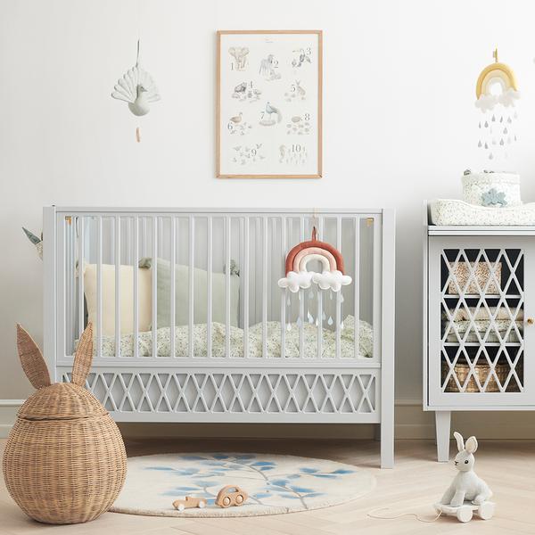 Cam Cam Babybett Harlekin „Classic Grey“ 02