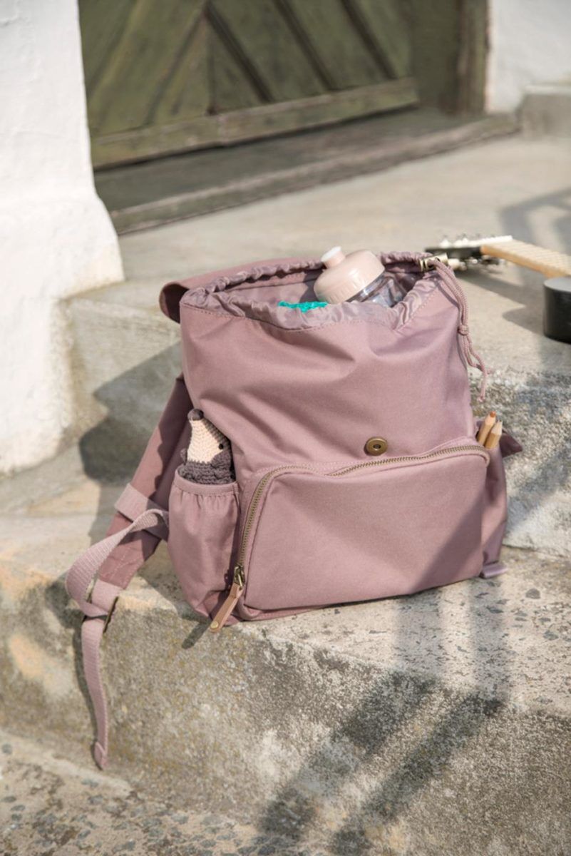 DELISTED Sebra Mini Rucksack, rustic plum, recycelt aus 19 PET-Flaschen – Bild 3