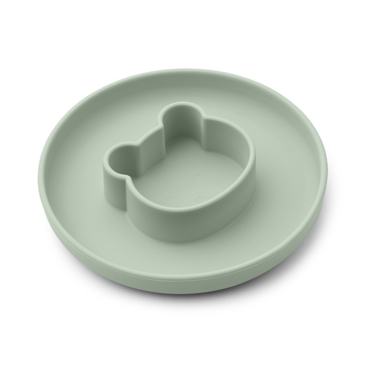 Liewood Gordon 2-in-1 Kinderteller mit Schalen „Mr. Bear mint mix“ 03