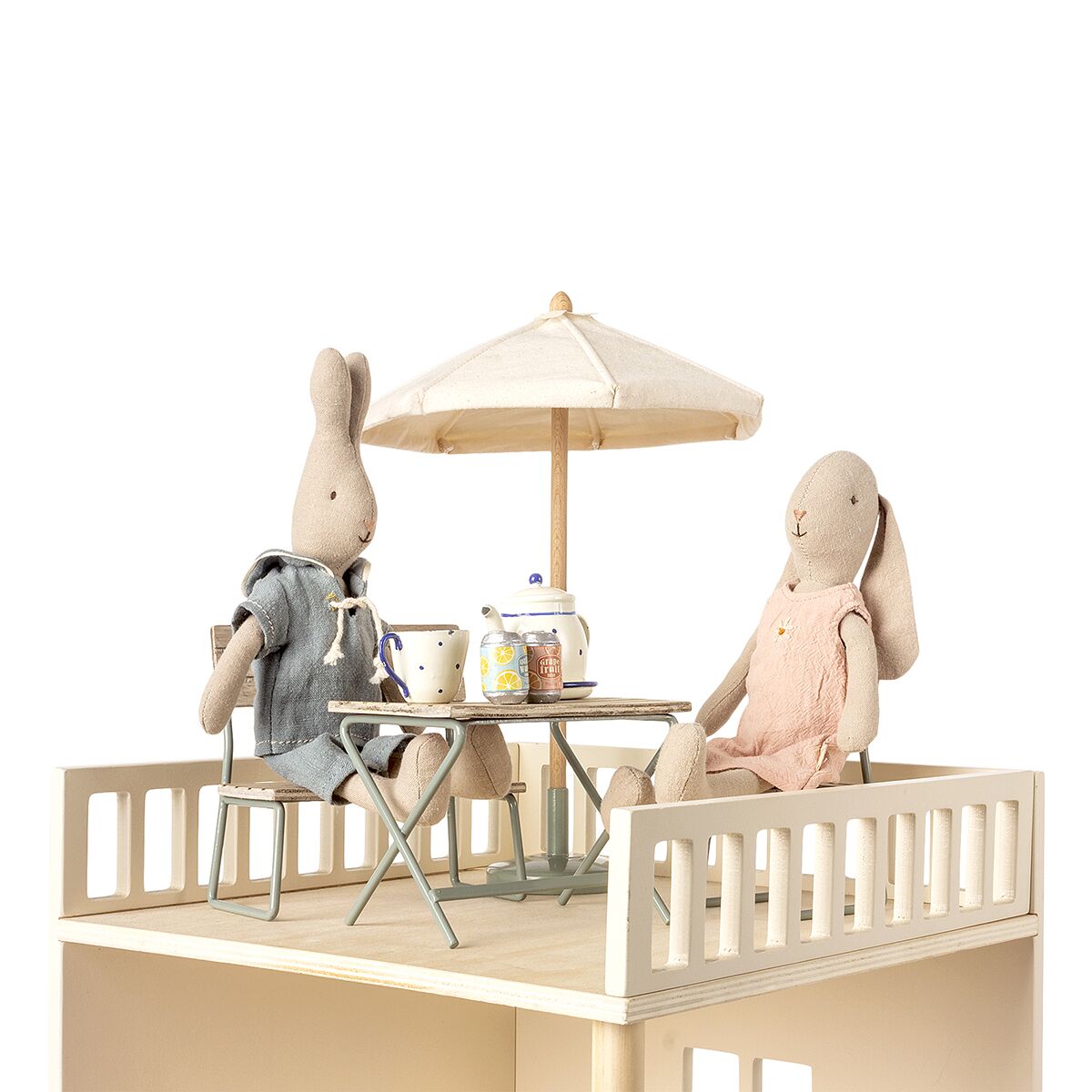 Maileg Garten-Set, Tisch, Stühle & Bank 03