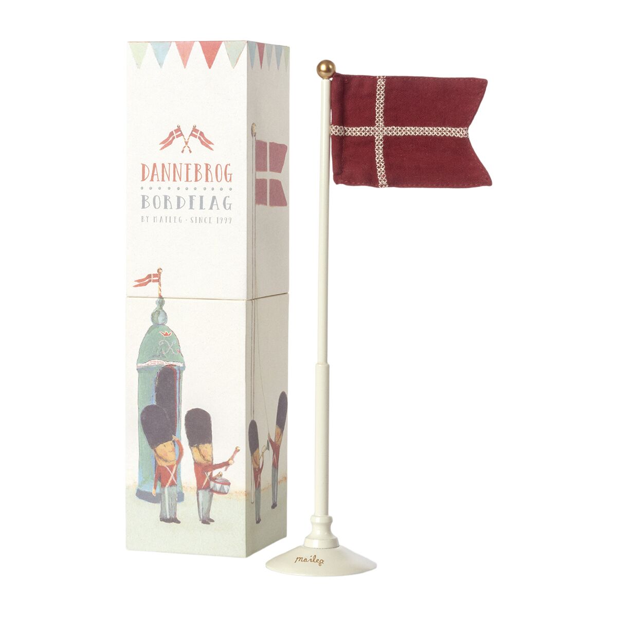 DELISTED Maileg Tischflagge „Dänische Fahne“ 25cm