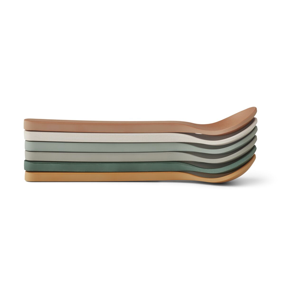 Liewood Erin Kinderlöffel „Mustard multi mix“ aus PLA 02