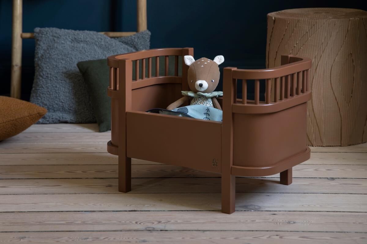Sebra Puppenbett „dark amber“ 02