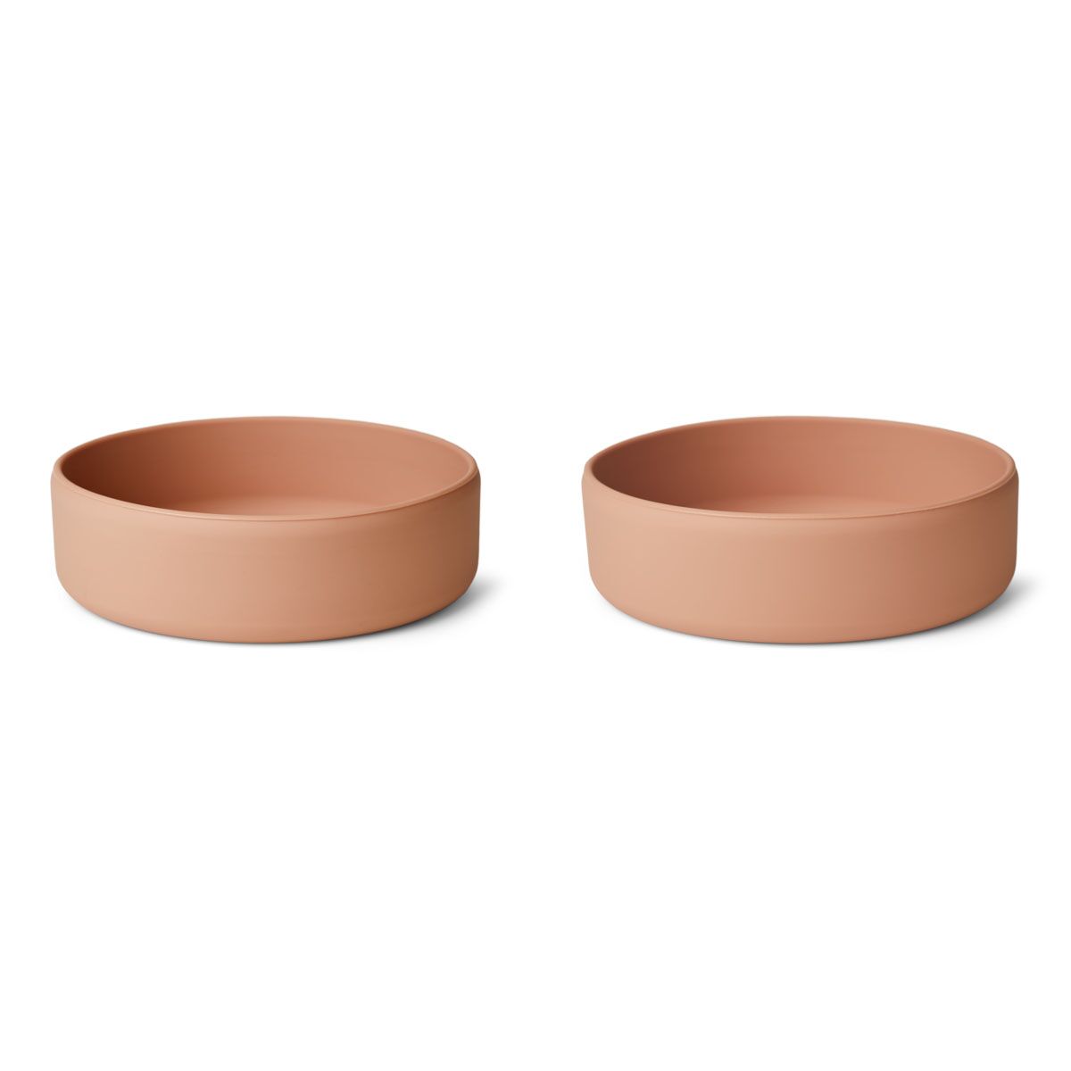Liewood Damina Silikon Kinderschüssel „Pale tuscany / tuscany rose mix“, 2er-Pack