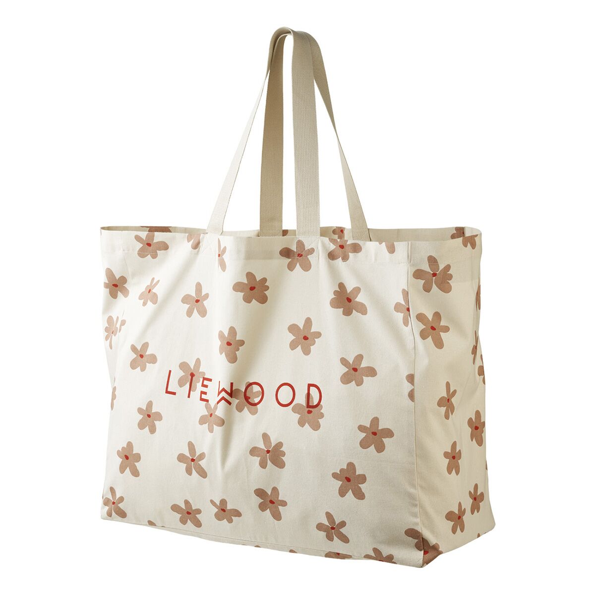 Liewood Einkaufstasche „Floral / Sea shell mix“, XL, 54x46cm