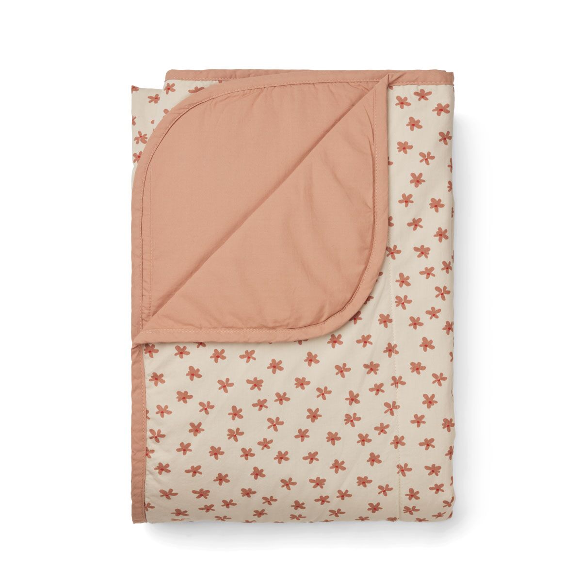 DELISTED Liewood Steppdecke Syd „Floral / Sea shell“, 110x190cm