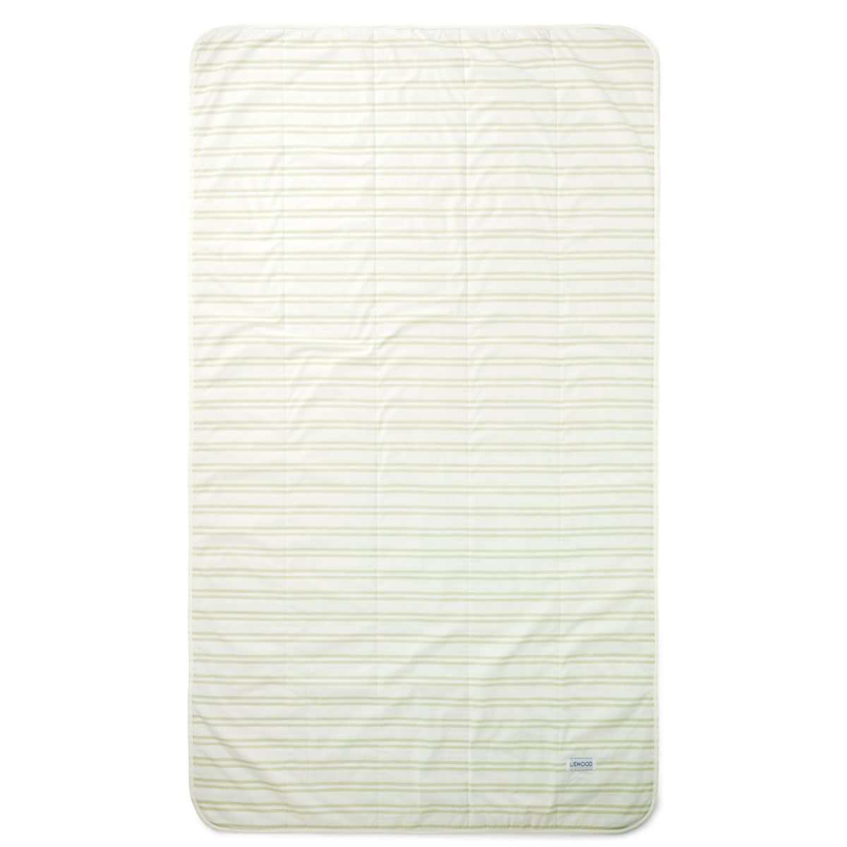 Liewood Steppdecke Syd „Creme de la creme / Dusty mint“, gesteift, 110x190cm – Bild 2