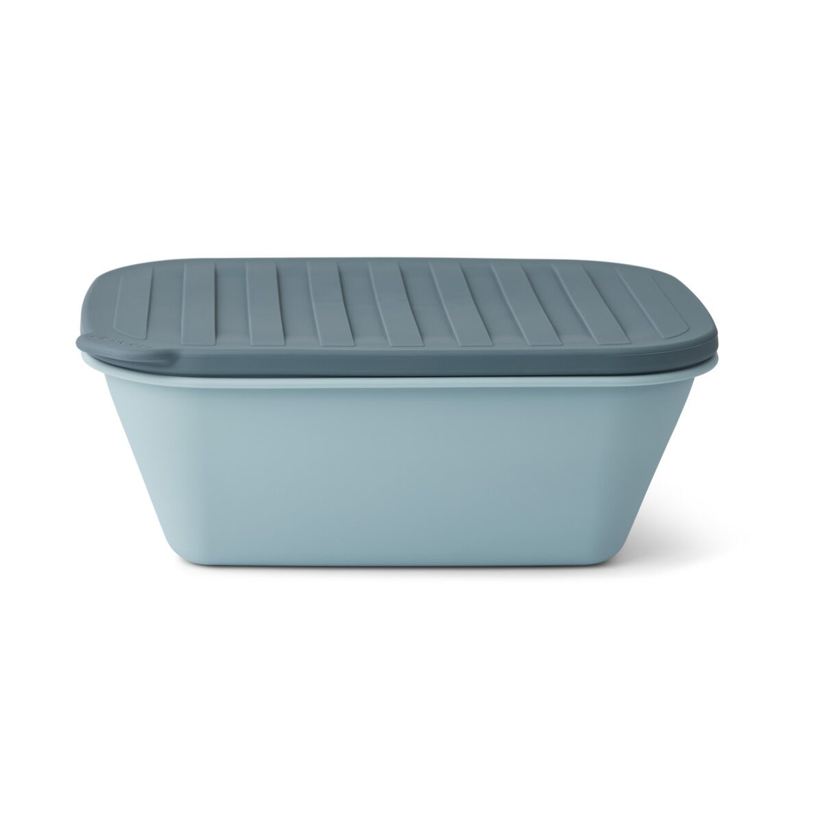 Liewood Franklin faltbare Silikonschale „Sea blue / whale blue mix“, L19cm