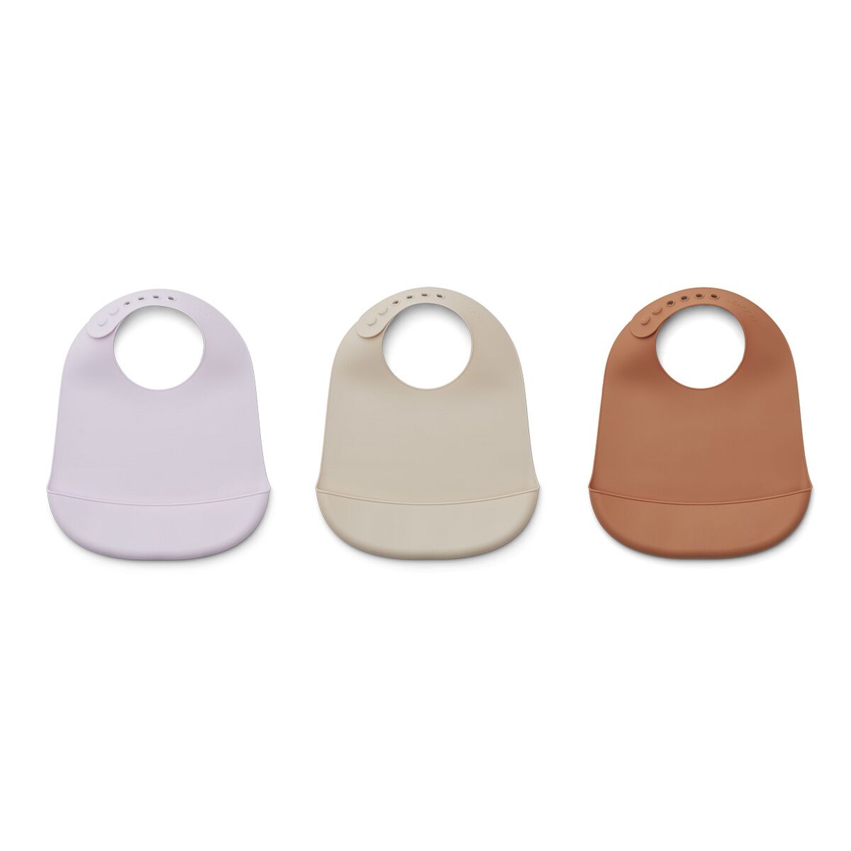 Liewood Maru Silikon Lätzchen „Sienna multi mix“, 3er-Set