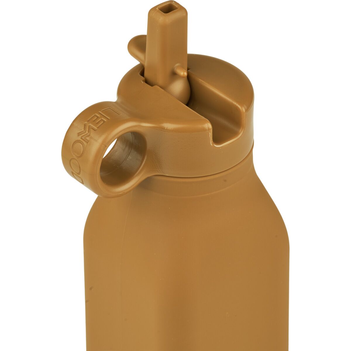 DELISTED Liewood Warren Trinkflasche „Golden caramel“, Silikon, 350ml – Bild 2