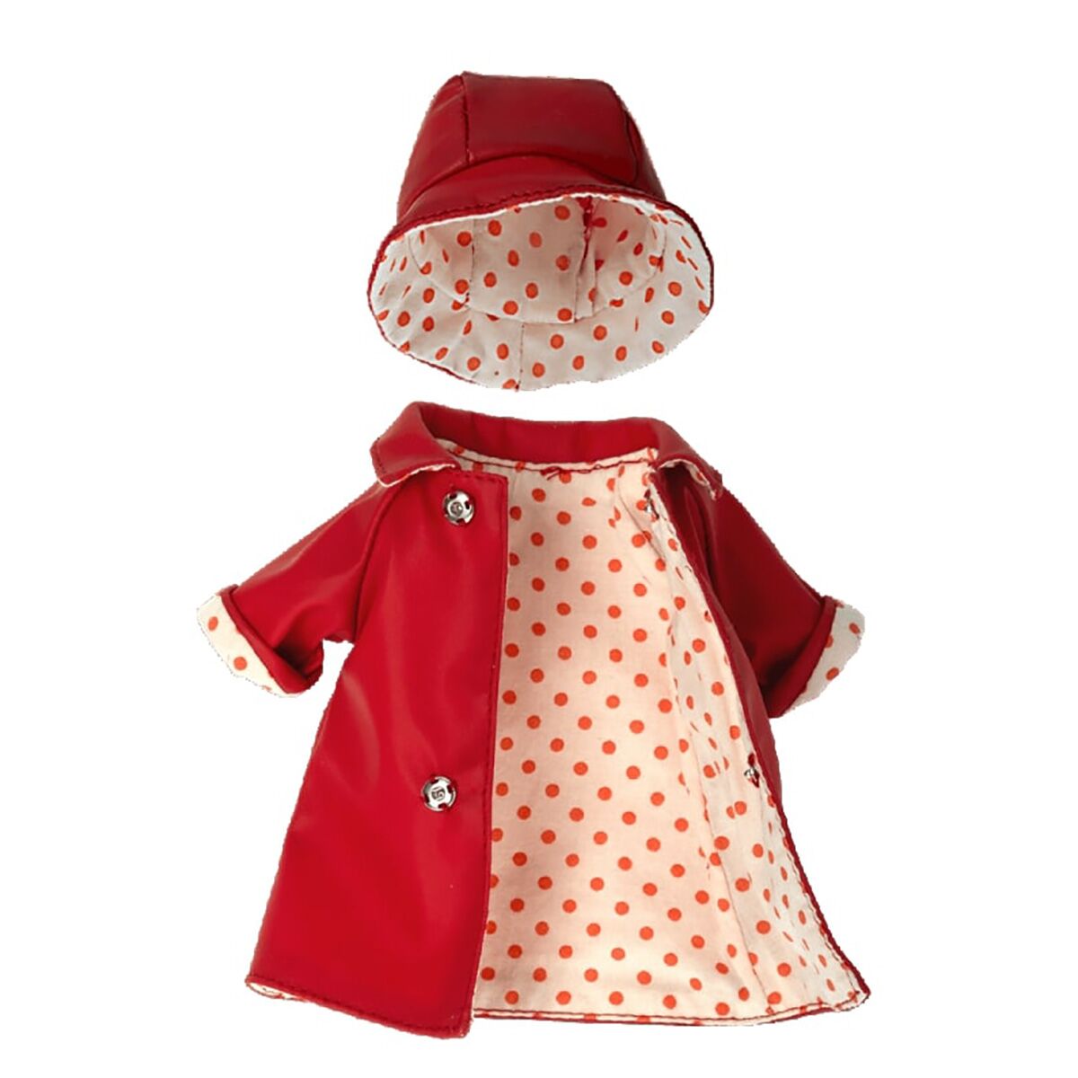 Maileg Puppenkleidung „Regenkleidung mit Hut“ für Teddy Mutter