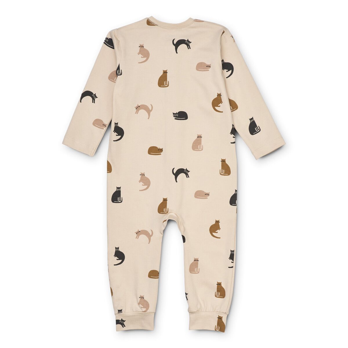 Liewood Pyjama-Jumpsuit Birk „Miauw / Apple blossom mix“, Gr. 56 – Bild 2