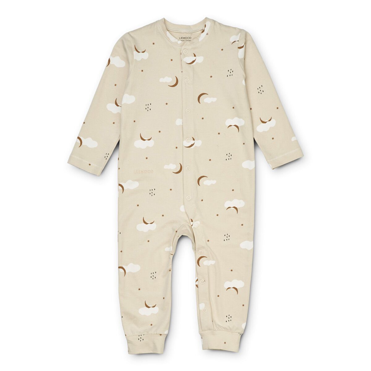 Liewood Pyjama-Jumpsuit Birk „Stargazer / Foggy mix“, 2-7 Jahre