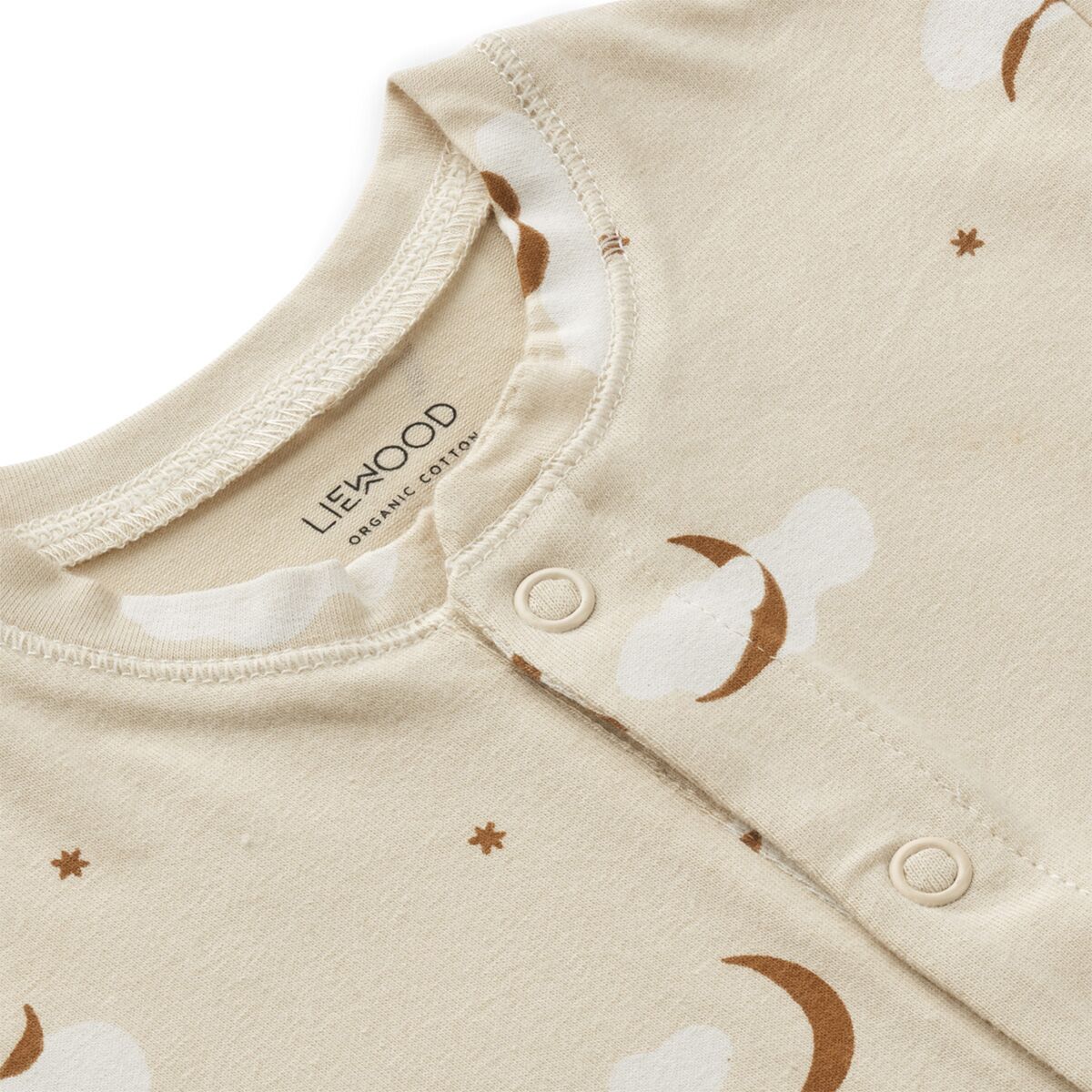 Liewood Pyjama-Jumpsuit Birk „Stargazer / Foggy mix“, Gr. 56, 62, 74-86 – Bild 3