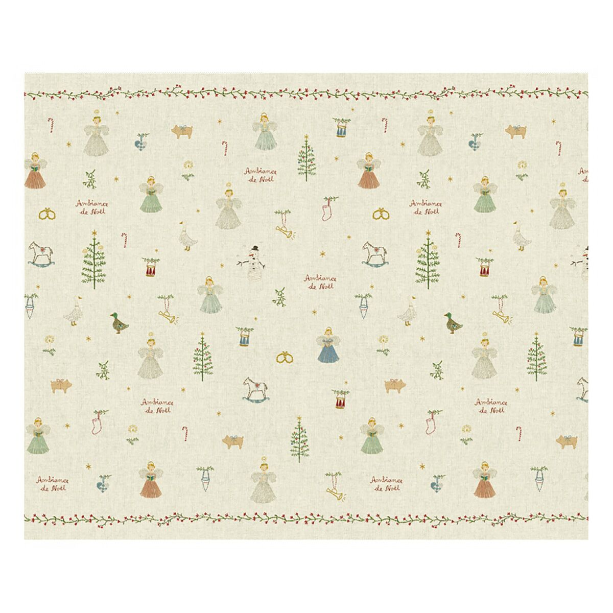 Maileg Geschenkpapier „Weihnachten“ 55cmx10m