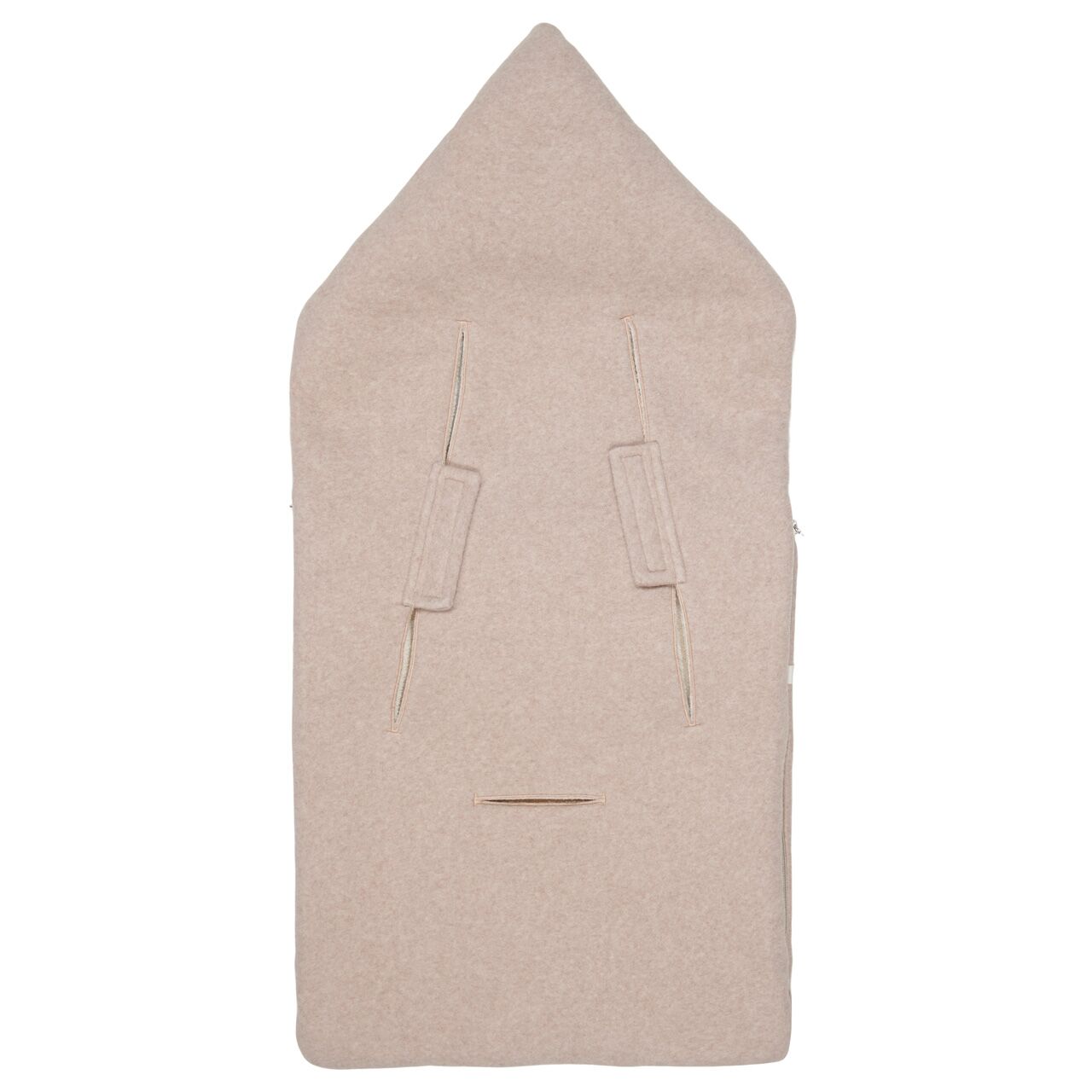 koeka Fußsack Denver Plüsch „clay“ für 3/5-Punktgurt – Bild 2